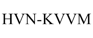 HVN-KVVM