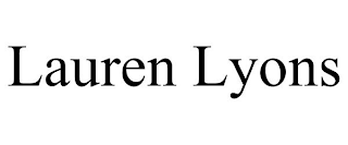 LAUREN LYONS