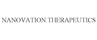 NANOVATION THERAPEUTICS