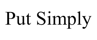 PUT SIMPLY