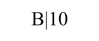 B|10