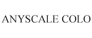 ANYSCALE COLO