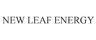 NEW LEAF ENERGY