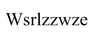 WSRLZZWZE