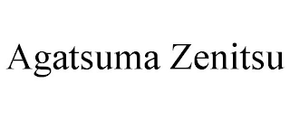 AGATSUMA ZENITSU