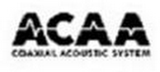 ACAA COAXIAL ACOUSTIC SYSTEM