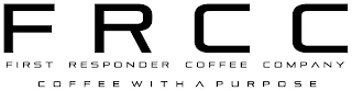 FRCC FIRST RESPONDER COFFEE COMPANY COFFEE WITH A PURPOSE