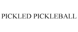 PICKLED PICKLEBALL