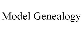 MODEL GENEALOGY