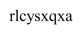 RLCYSXQXA
