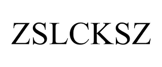 ZSLCKSZ