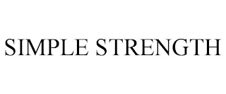 SIMPLE STRENGTH