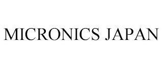 MICRONICS JAPAN