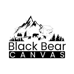 BLACK BEAR CANVAS