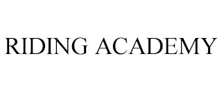 RIDING ACADEMY