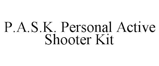 P.A.S.K. PERSONAL ACTIVE SHOOTER KIT