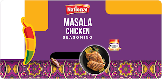 NATIONAL MASALA CHICKEN SEASONING NATIONAL FOODS SINCE 1970