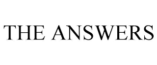 THE ANSWERS
