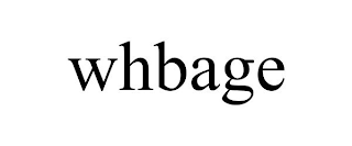 WHBAGE