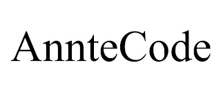 ANNTECODE