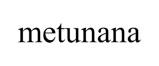 METUNANA