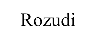 ROZUDI