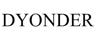 DYONDER