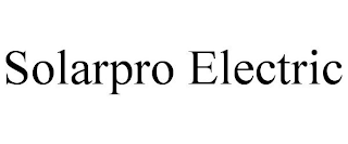 SOLARPRO ELECTRIC