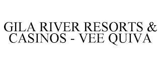 GILA RIVER RESORTS & CASINOS - VEE QUIVA