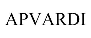 APVARDI