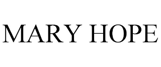 MARY HOPE