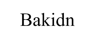 BAKIDN