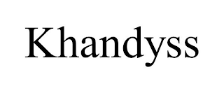 KHANDYSS