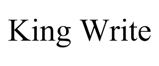 KING WRITE