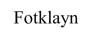 FOTKLAYN