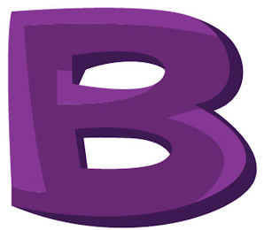 B