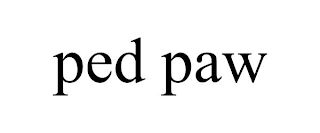 PED PAW