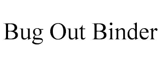 BUG OUT BINDER