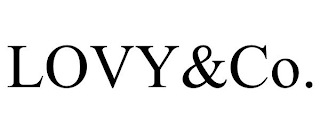 LOVY&CO.