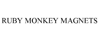 RUBY MONKEY MAGNETS