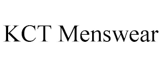 KCT MENSWEAR