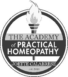 THE ACADEMY OF PRACTICAL HOMEOPATHY JOETTE CALABRESE EST. 2021