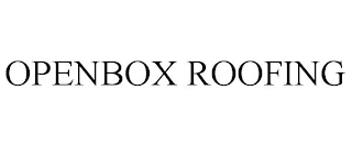 OPENBOX ROOFING