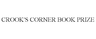 CROOK'S CORNER BOOK PRIZE