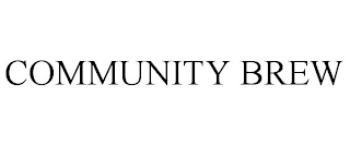 COMMUNITY BREW