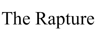 THE RAPTURE