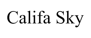 CALIFA SKY