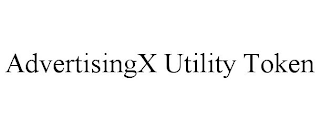 ADVERTISINGX UTILITY TOKEN