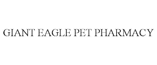 GIANT EAGLE PET PHARMACY