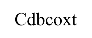 CDBCOXT